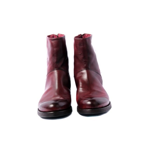 Pantanetti Ankle boot Brushed & hand-dyed leather - Picture 3 of 7